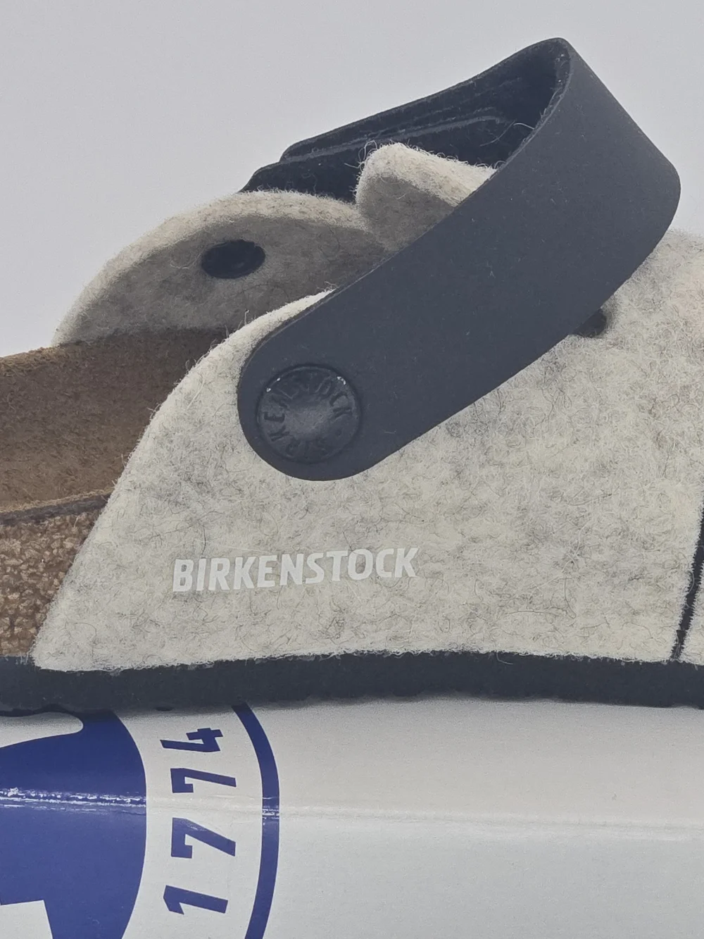 Birkenstock Zimba Kids Panda Wool Felt Boston Clogs Size C11 Toddler